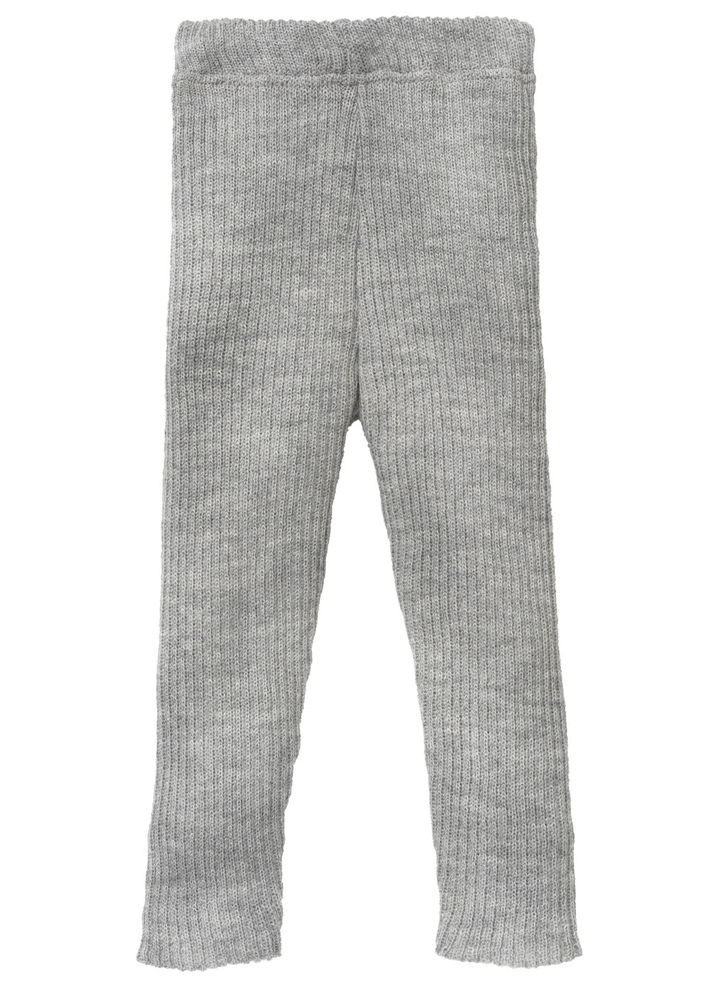 Leggings bimbi in maglia di lana bio (6 mesi-10 anni) // grigio