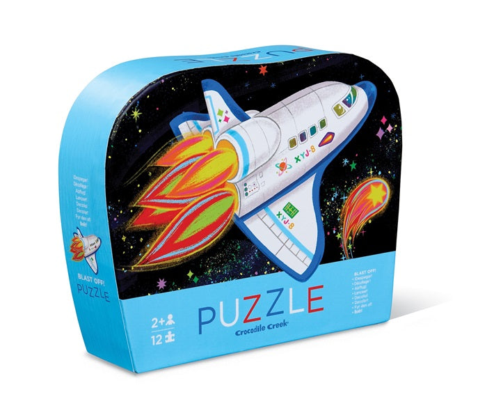 Puzzle 12 pezzi Razzo spaziale