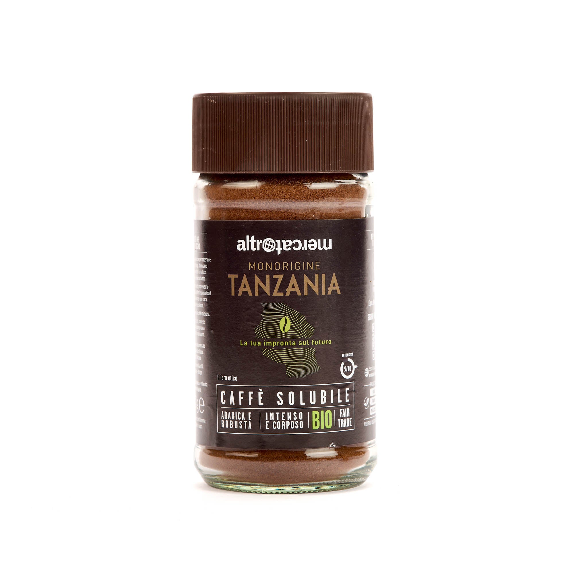 Caffè solubile Monorigine Tanzania - bio - 100g
