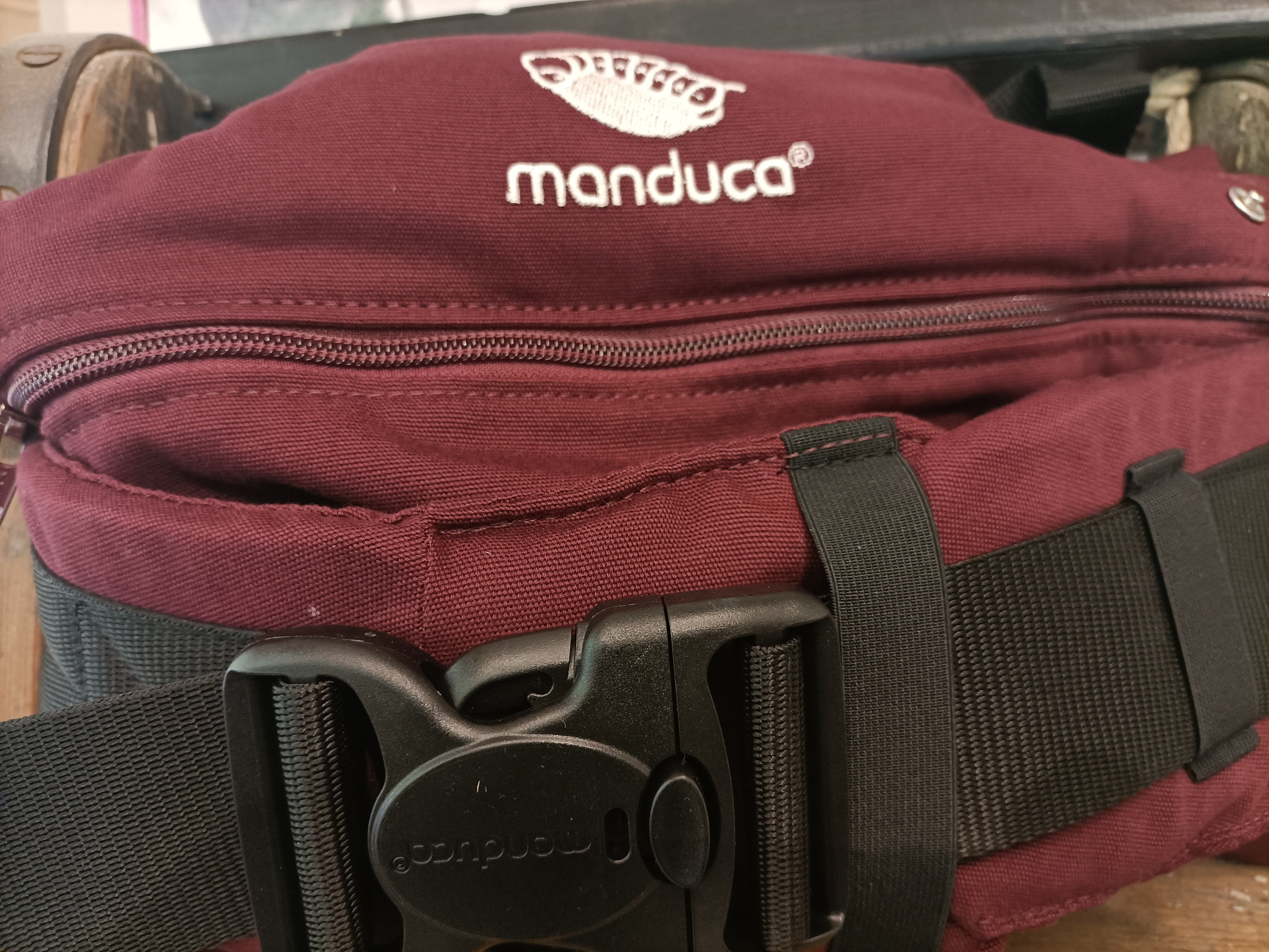 Marsupio ergonomico Manduca PureCotton // Berry